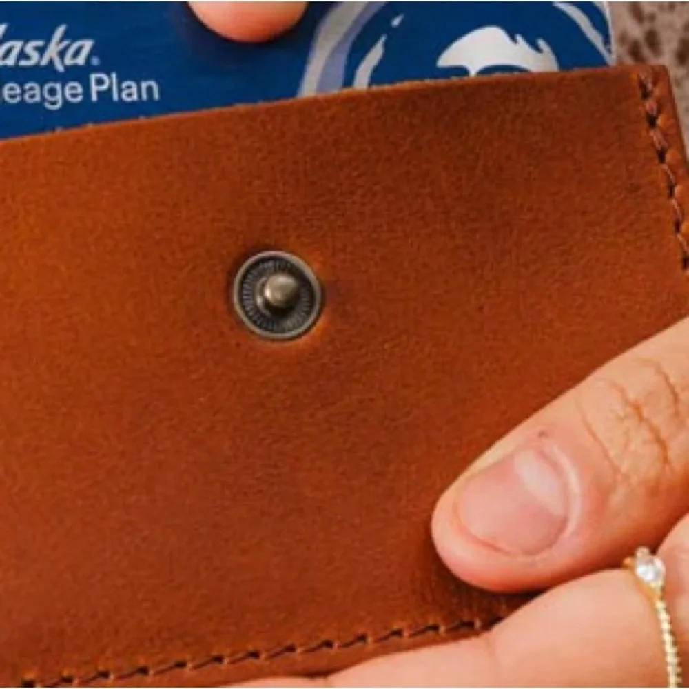 Portland Leather  Lovebug  honey wallet